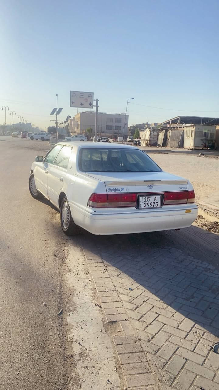 يا الله من رخصت الادمن سياره تيوتا كراون راس الثور فلات مو ديل 1996 فول ما عدا الفتحه عدله مكفوله من الكصه ونقل والعيب الشرعي 
السياره حلوه رقم انبار هزه جديده سنويه لا 29 
جنجر 12 قرص 
كرستال 
تبريد قطعتين 
شاصي 55
لايت زنون 
كشنات كهربائيه 
سياره جاهزه حداديه كير مكينه تبريد ثلج 🥶جاهزه باذن الله
مكان السياره كربلاء السعر 95 وبيها مجال للطيبين ***********  واسف على الاطاله سونار موجود
