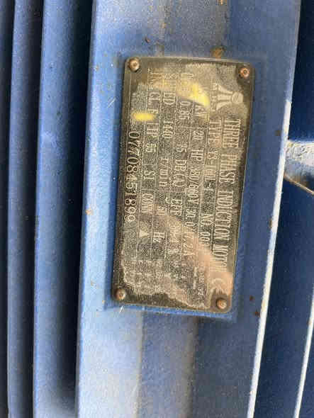 للبيع مأطور كهربائي 20 احصان بلادي مشتغل شي قليل معه مضخه 5X4 هيت 22 إيرانيه السعر 750 وبيه مجال العنوان سامراء رقم هاتف 📞 ***********
