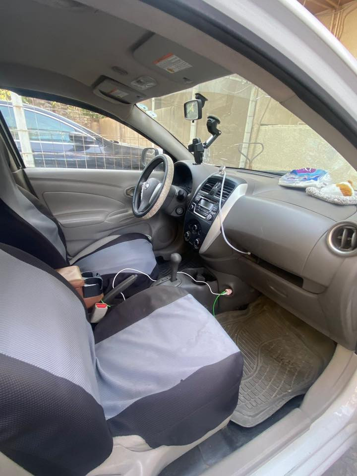 نيسان صني هندي موديل 2018 ماشيه 106 بيها ضرر جاملغ الخلفي فقط سياره جاهزه من كل شي منظومه غاز بيها وكامله مكانها موصل السعر 98 وبيها مجال 
***********
