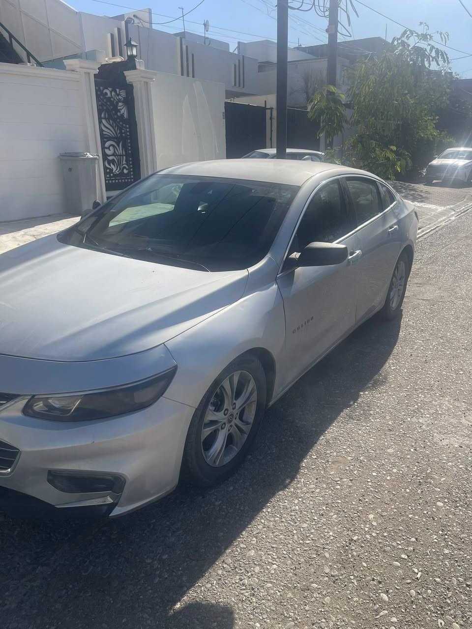 ماليبو موديل 2017بيه صبخ بونيد وجاملخ وباب رشه كير محرك مابيه عيب رقمه دهوك  سعره 88 مكاني كركوك رقم موبايل ***********
