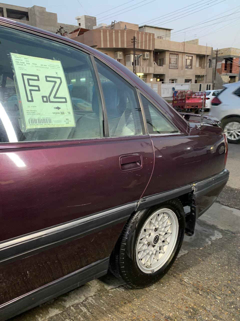 🚘 للبيع أوبل أوميكا (Opel Omega)

* اللون: ماروني

* ناقل الحركة: / أوتوماتيك )

* الوقود: بنزين

* رقم اربيل

* السيارة بحالة جيدة للاستخدام اليومي

* جسم السيارة مرتب بالنسبة للموديل

* داخلية جيدة

* تبريد وتدفئة التبريد مالتها ثلج 

* زجاج كهرباء الامامي ..الخلفي جوبي)

* الموديل 1993

* السياره بأسمي والتحويل مباشر 

*رقم انكليزي

*الهزه داخله قبل 10ايام 

فتحة سقف 

سنتر لوك

كفاله عامة من المعجون

السيارة مصبوغه عام اثر جرد 

اي نقص ماكو بالسياره 

📍الموقع: (ابو غريب)

💰السعر المطلوب: (55)

واتساب *********** بغداد, العراق
