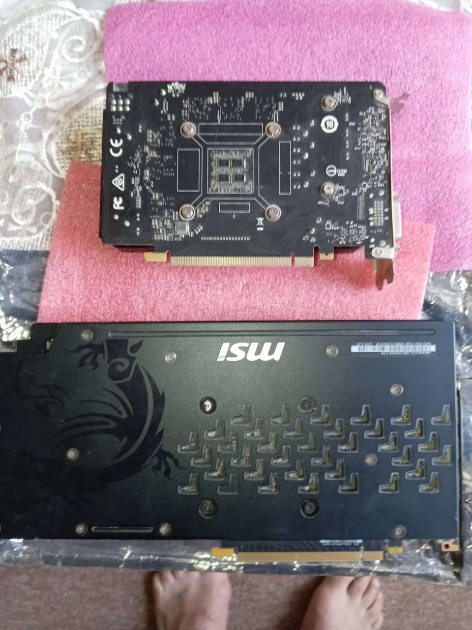 السلام عليكم كرتين شاشة msi    واحد 1060 والثاني 1650 / 6كيكا  ابيع اثنينهن ٢٠٠ الف


**إذا كنت صاحب هذا الإعلان وتريد حذفه لأي سبب، رجاءا أرسل رسالة إلى الدعم الفني**