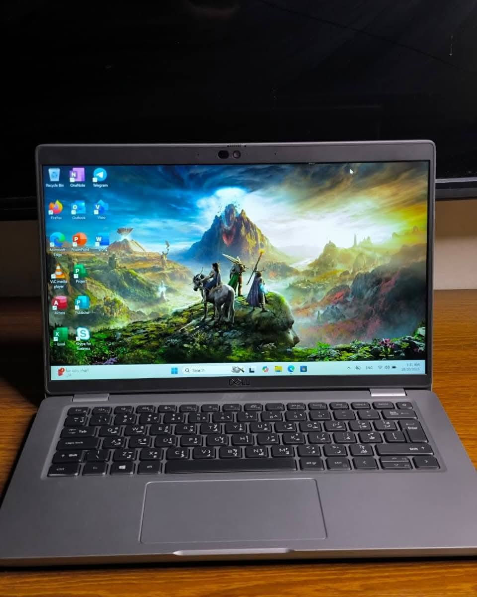 Dell Latitude 5420
 * المعالج: Intel Core i5 (الجيل الحادي عشر - 11th Gen)
 * فئة المعالج: G7
 * الرام: 8GB DDR4
 * الهارد: 256GB SSD M.2
 * كرت الشاشة الداخلي: Intel Graphics 4GB
 * الشاشة: 14 إنش بدقة FHD
 * السعر: 375,000 دينار.


**إذا كنت صاحب هذا الإعلان وتريد حذفه لأي سبب، رجاءا أرسل رسالة إلى الدعم الفني**