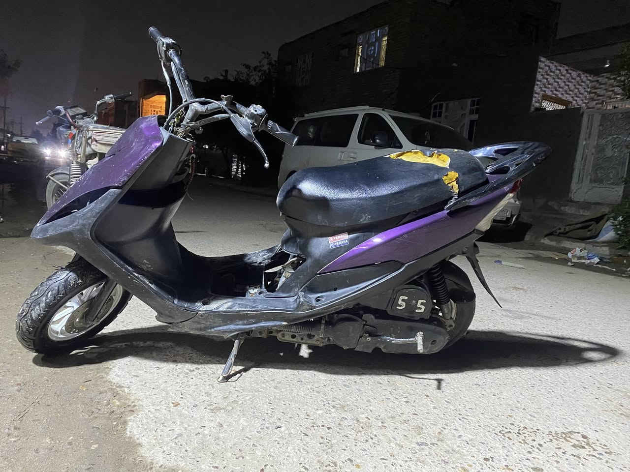 دراجه ماكس عدله للبيع سعر500وبيه مجال قليل  كامله عينه ولايت دراجه شلعه ومعدل موشته 55/\***********
