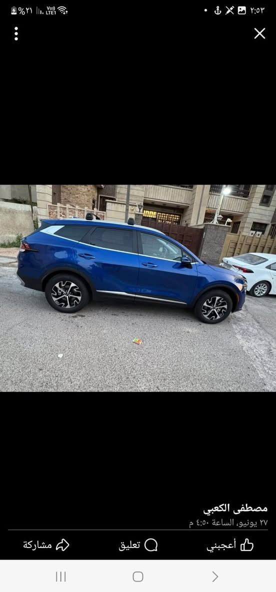 سلام عليكم كيا سبورتج ٢٠٢٤ وارد امريكي بدون ارباك ماشيه ٧٠٠٠ الف رقم بغداد انكليزي محرك ٢٠٠٠ مكان سيارة بغداد مدينه الصدر العسر ٢١٥ اتصل ***********
