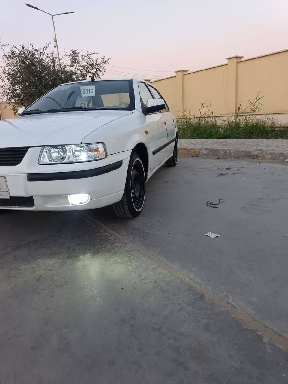 سلام عليكم سمند للبيع مديل 2011 رقم ذي قار سياره جديده مكينه كير حداديه تخم تاير جديد سياره بيه بنيد مبدل لباقي كفاله مكان ناصرية مركزالسعر ٤٥بيه مجال للسفسارعله هاذه رقم ***********.       ***********
