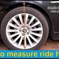 قياسات ارتفاع • بي ام دبليو • E65 E66 ٢٠٠٣-٢٠٠٨