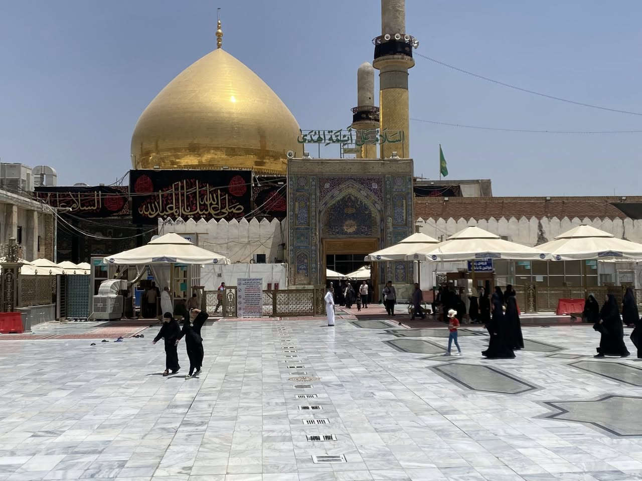 على بركه الله
سوف تنطلق حمله أحباب الرضا(ع)
يوم غد الجمعه الى سامراء المقدسة وسيد محمد بعد
صلاه الظهر الساعه 12:30ظهرا النفر(10)مرجع
مكان التجمع الشعله ام نجم شارع سالم 
للحجز والاستفسار *********** وتساب
