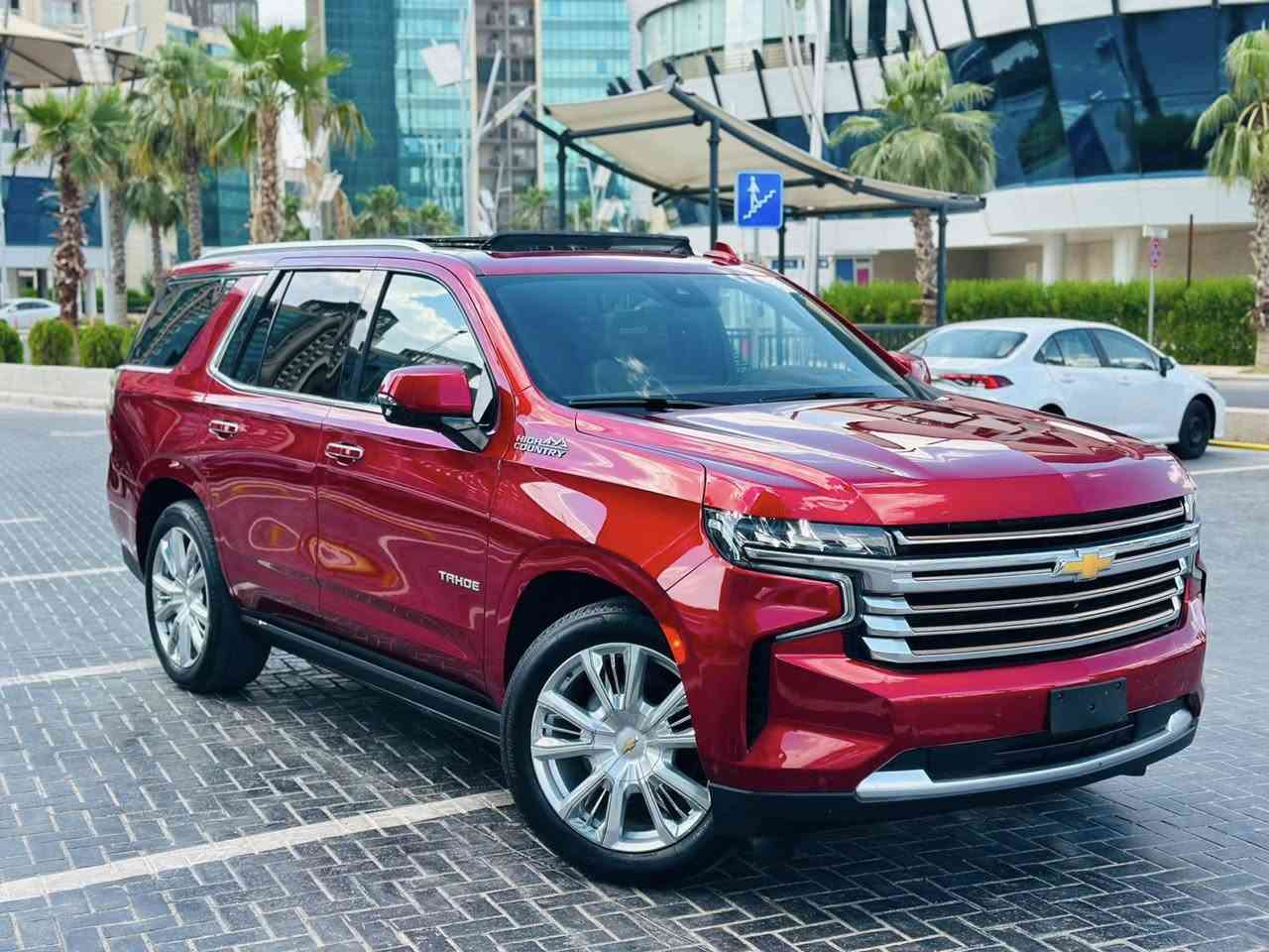 تاهو High country الموديل 2024 
المحرك 6200 فول فول مواصفات خاص
محرك 8 سلندر 

🟩 السعر  _  525 ورقة 
                   
 تخم تايرات و ويل بيلادي 
سيارة جديدة جدا وارد امريكي 
كلين تايتل ✅☑️✅
بدون ايرباك و صبغ و بارد و شخوط 
عداد المسافة   2   ألف  مايل فقط 
مابيها أي مصرف 
1- الفتحة بانوراما 
2- خمسة كاميرات +كامرةسحب عربانة 
3- رادارات امامية وخلفية وجانبية 
4- جكات ( صعود ونزول السياره )
5-  داخل جلد   
6- كوشنات تدفئة و تبريد وكهرباء
7- شاشات  الكترونيه
8- جميع الابواب بصمات 
9- شحن لاسلكي 
10- هوك سحب كهرباء 
12- داتاشو
داخل السياره عسلي بلادي
بعد بي هواي مواصفات 
☎️ للاتصال ***********
مكان السياره اربيل
