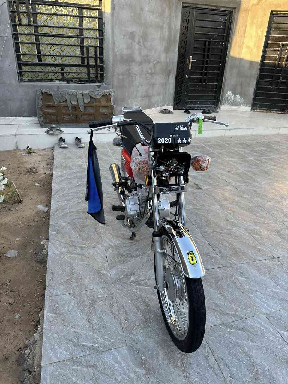 سلام عليكم دراجه نامه شلامجه مديل 2020الاصلي رقم وسنويه السعر 2100 وبيه مجال لاستفسار الرقم***********
