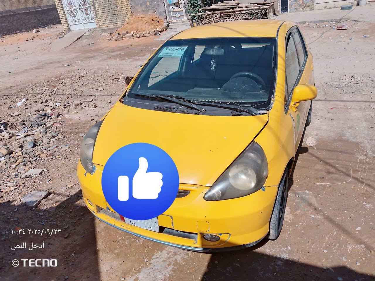 سلام عليكم سياره هوندا للبيع موديل 2008سياره جاهزه مكينه وكير جديد مكينه مال كورلا امانت الله سياره خير من الله اوتماتيك مكانها المكان بغداد السعر 35وبيها مجال بسيط حك جيه اي استفسار رقم اتصل وبيك خير وتدلل ***********
