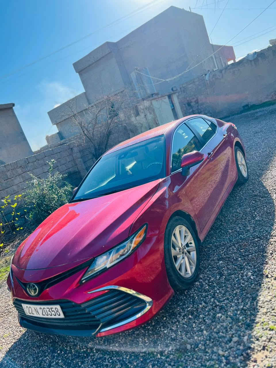 السلام عليكم للبيع كامري ٢٣  LE ماشيه ٧٣ mi محرك كير شرط جاملغ وبنيد صبغ بيها كارت باب خلفي يمين ماشر بلسونار بدون دواخل بدون ارباگ 
السعر ١٨٠ وبيها مجال 
مكان السيارة صلاح الدين ناحية الزوية 
***********
***********
