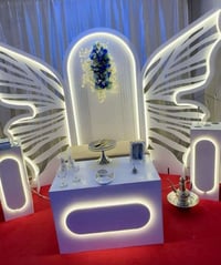 كوشة فراشة • ٦ قطع • مفضلة البنات