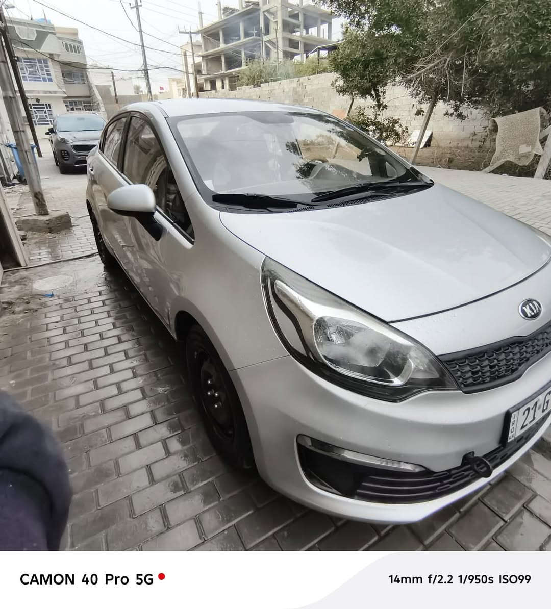 السلام عليكم ورحمة الله وبركاته
من رخصة الادمن المحترم 
للبيع فقط
كيا ريو موديل ٢٠١٧ خليجي …
رقم سليمانية باسمي تحويل ثاني يوم 
رقم مميز 
ماشية ١١٤  الف كيلو 
محرك ١٦٠٠ دوش 
شاشة + كامرا خلفية 
تحكمات ستيرن 
كروز كونترول 
بدون حادث 
سونار موجود بالمنشور 
السعر ١٠٢ ورقة وبيها مجال بسيط 
*********** متوفر واتساب
