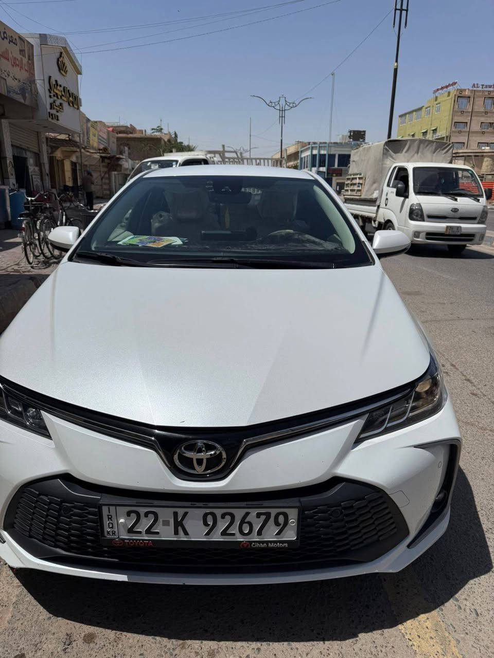 كورلا 2024 ماشيه 65 الف فقط وكاله جيهان خليجي سياره جديده مكانها اربيل وتكريت السعر 170 للاستفسار ***********
