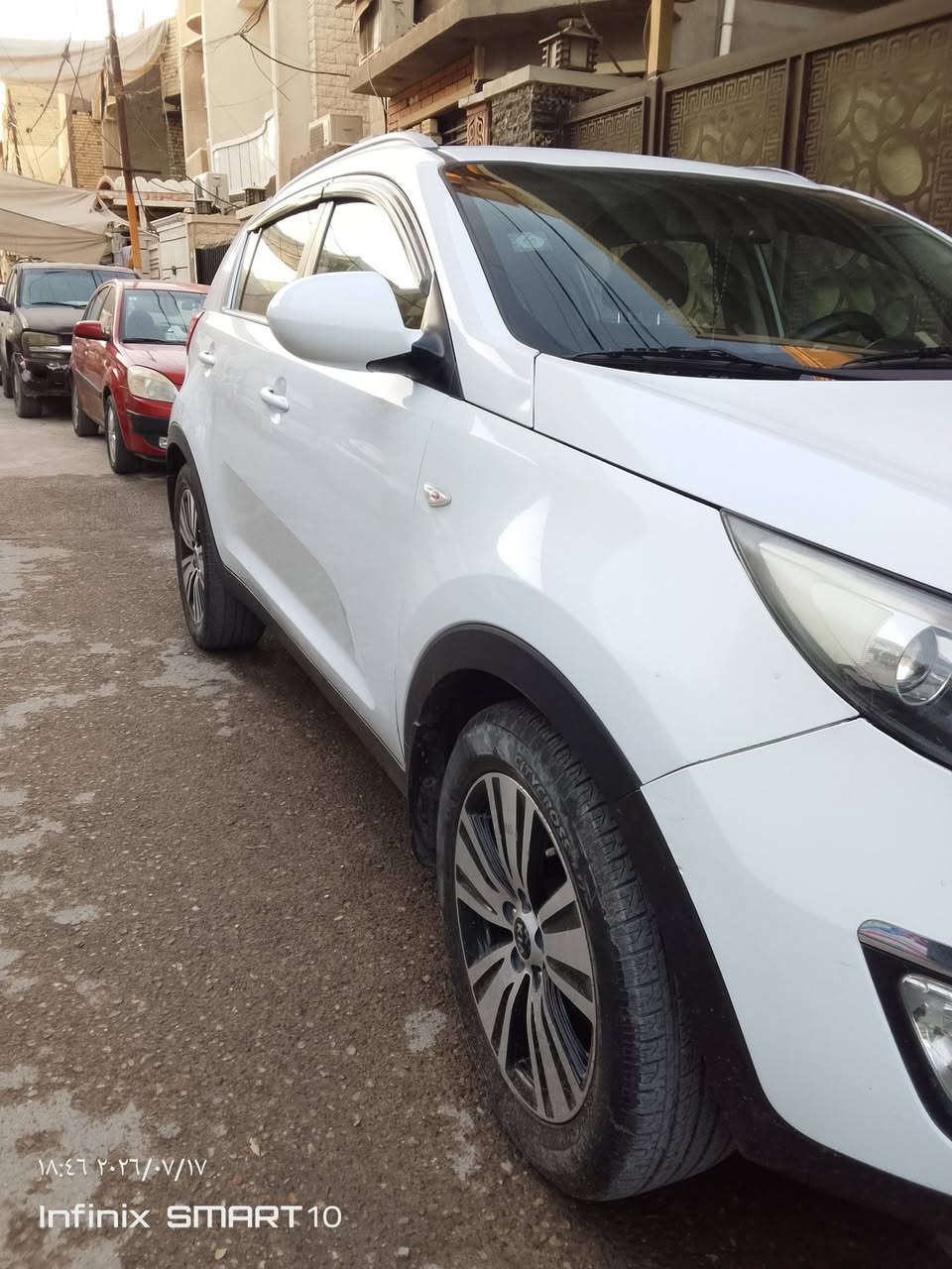 سبورتج موديل 16 خليجي مكفوله
ماشيه 140 مكاني الدوره الصحه 
السياره بسمي السعر 160 وبيها مجال 
***********
