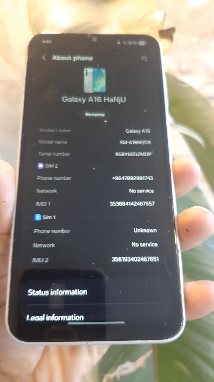 وحش السامسونج A16https://chat.whatsapp.com/EuGAyZcG4dt1sNot4erFr6


**إذا كنت صاحب هذا الإعلان وتريد حذفه لأي سبب، رجاءا أرسل رسالة إلى الدعم الفني**
