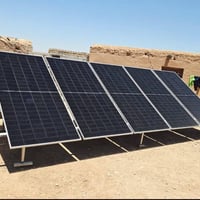 طاقة شمسية • تركيب اليوم • قرب مجمع بيسان