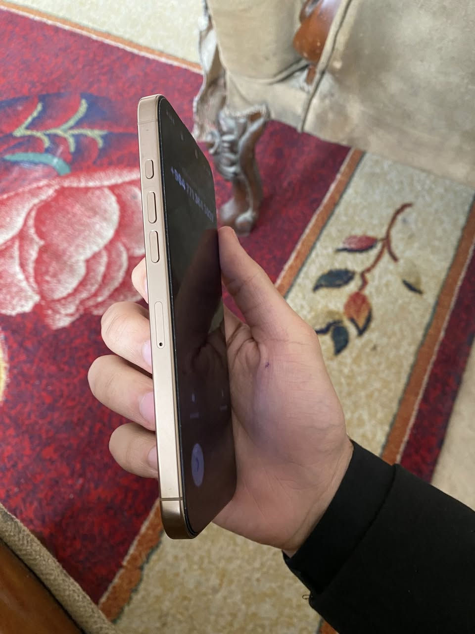 السلام عليكم ايفون ١٦ promax
256ذاكرة
بطارية91
٤٤٥ دورة
فقط الضهر مكسور مثل ماوضح بالصورة
 السعر١١٧٥  
عنواني بغداد الدورة
***********
***********
