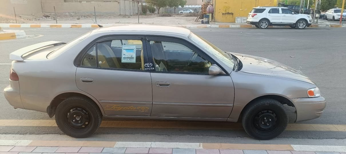 السلام عليكم كورلا موديل 98يسرى بلادي السياره جاهزه تبريد شغال مصبوغه عام جماليه بيها الجاملغ اليمين مبدل سعر 57 مجال بسيط تواصل ع الرقم *********** مكاني فلوجه

