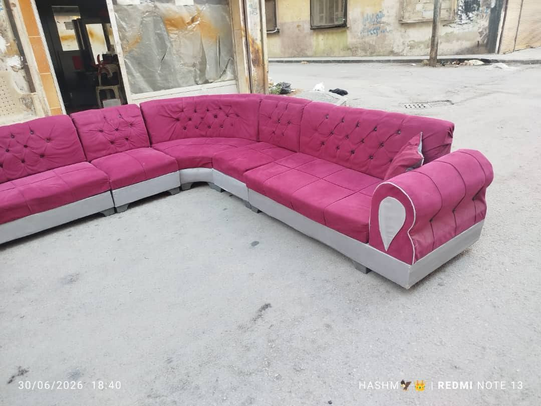 #عرض_بسعر_مليون_و300فقط🤩🤩💫
💝طقم كنبايات لف 9 اشخاص✨💕🎀
 💝صندوق ✨💕🎀
💝بلون مميز✨💕🎀 
#عنوان حمص حي السبيل 🌟🌹
#للتواصل ع الخاص حصراااا🌟🌹


**إذا كنت صاحب هذا الإعلان وتريد حذفه لأي سبب، رجاءا أرسل رسالة إلى الدعم الفني**