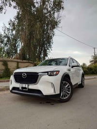 Mazda cx-90 8 راكب موديل 2024 ماشية 7000 فئة preferred بصمة دشبول شاشة...