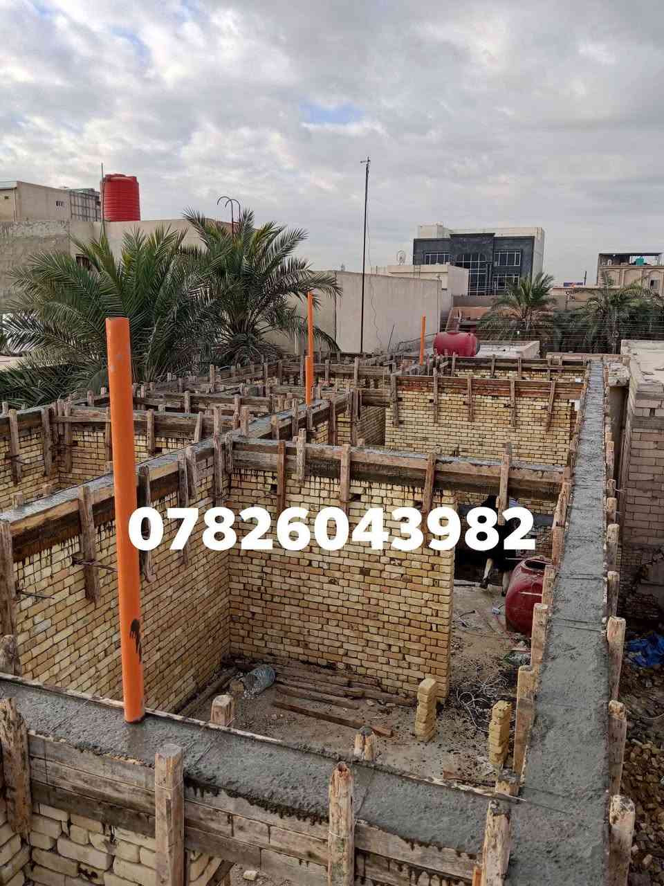 تم بفضل الله تعالى وبركاته صب رباط نص مساحته 150 في الجنينه والتوفيق للجميع ان شاء  الله اخوكم احمد النجار لجميع اعمال النجاره والتسليح والصب عمل او كرسته وعمل ***********
