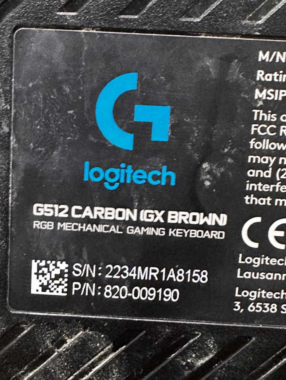 كيبورد لوجتك G512 

نقص دكمة الESC

يصير على شاشتين 

يحتاج تنضيف من تراب مابية حيل انضفة 
غير هيج ما بي اي إشكال 

سعره 30 الف


**إذا كنت صاحب هذا الإعلان وتريد حذفه لأي سبب، رجاءا أرسل رسالة إلى الدعم الفني**