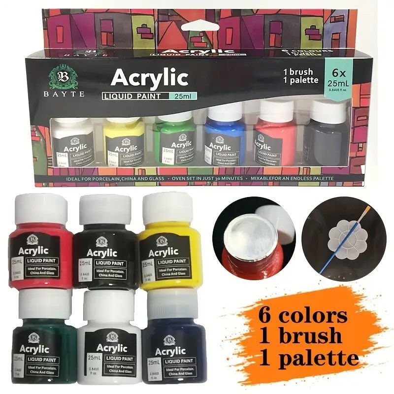 آلوان Acrylic أكرلك نوعية ممتازة 🎨🖌️🗺️
حجم 25mL 
توفرت ب حجمين 
السيت 6 لون السعر 5,000💵
السيت 12 لون السعر ,8000 💵
🎁🎀السوق الذكي🎀🎁) 
‏‭ 📲***********‬
(توصيل لجميع محافظات العراق)
للاستفسار ارسل رسالة للصفحة💌
#السوق_الذكي_smart_market  #هدايا #قرطاسية #مكتبة #العاب_أطفال #العاب_ذكاء #جورنال_أفكار #كتب
