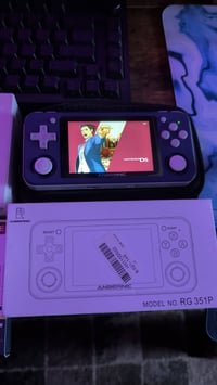 جهاز العاب • RG351P • شغال ميه بالميه