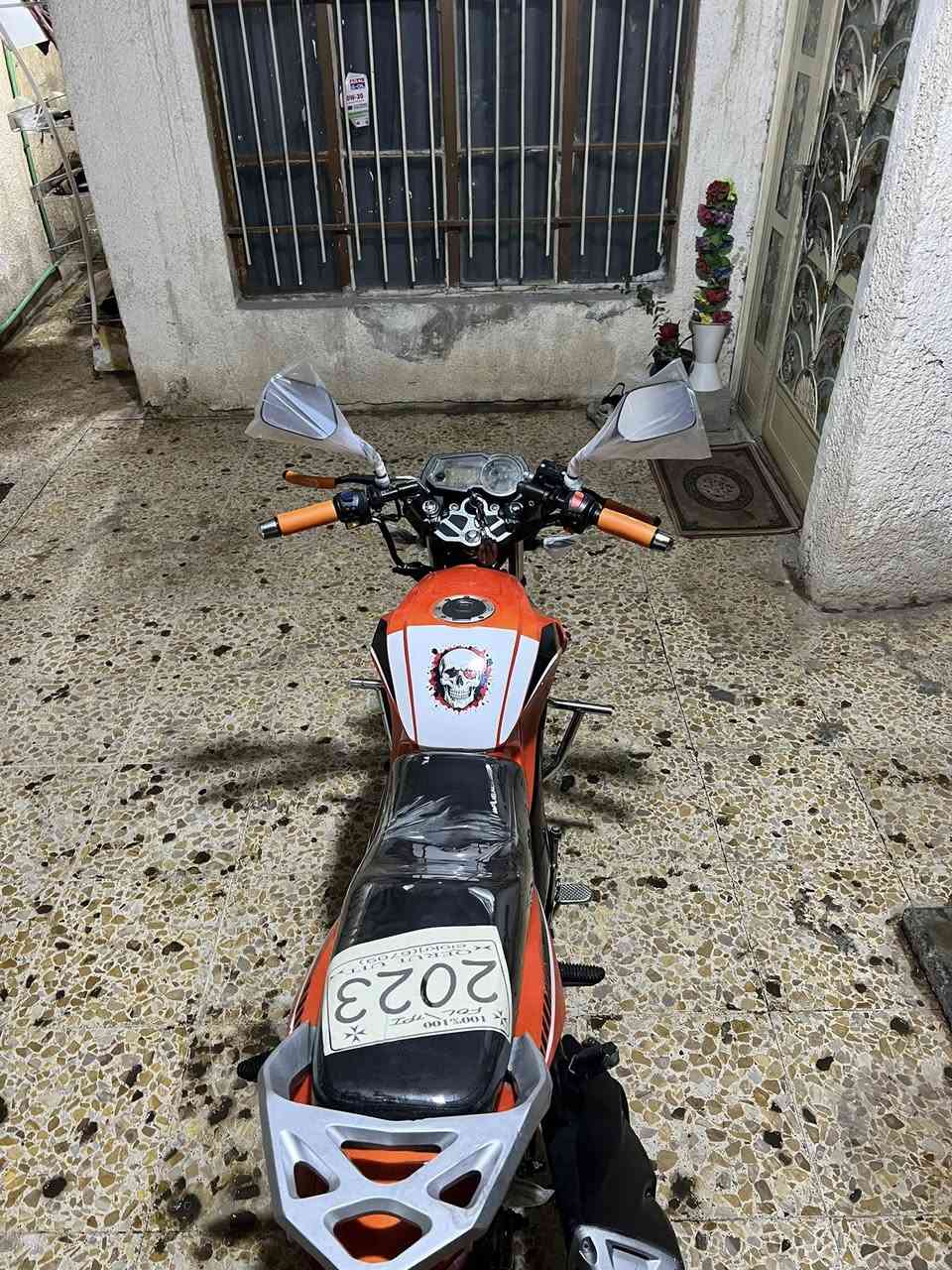 يوجد موطور هيومه موديل 23مسجله كامله تحويل ثاني يوم 
السعر مليون 250
كلشي مابيه دراجه حلوه مابيه أي نقص تعال شوف بعينك لو جيب فيتر فحص 
مكاني الرمادي تأميم 8اشباط 
***********
