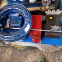 ضاغطه غسل ماطور 7.5 حصان سنگل ڤيز مضخه201 بار جديد غير مستعمل مع صوندا...