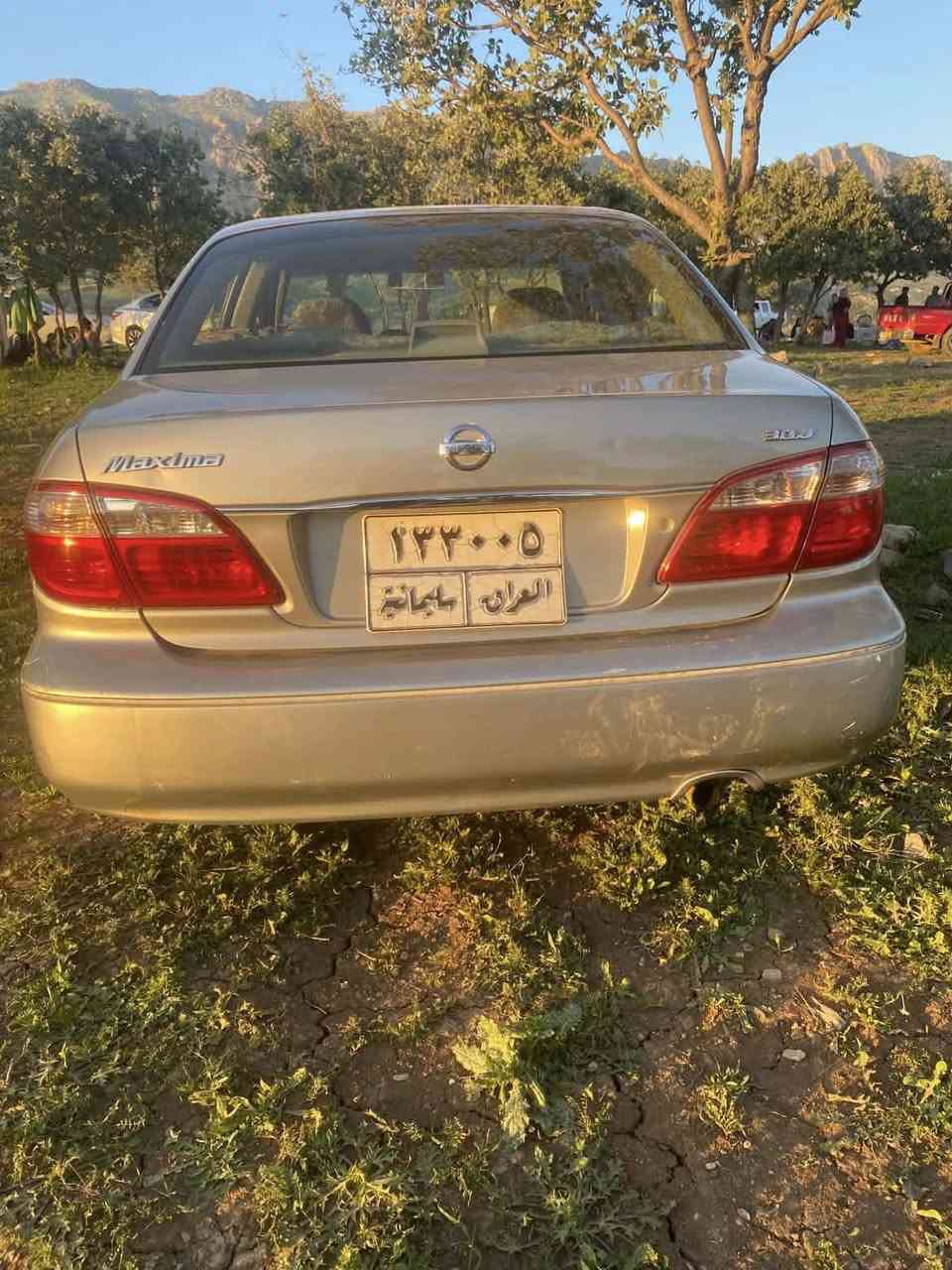 سلام علیکم نیسان ماگزیما مۆدێل ٢٠٠٦ سەیارەیەکی  ڕێک و پێک و جاهیزە ماڵی دۆستە گەنجانەگێڕ ئۆتماتیکە سەنەوی بەسەر چووە سۆنەرکەیم داناوە نرخی ٧٦ و مەجال بۆ زانیاری زیاتر پەیوەندی بەم ژ.م بکە 
ژ.م ***********
