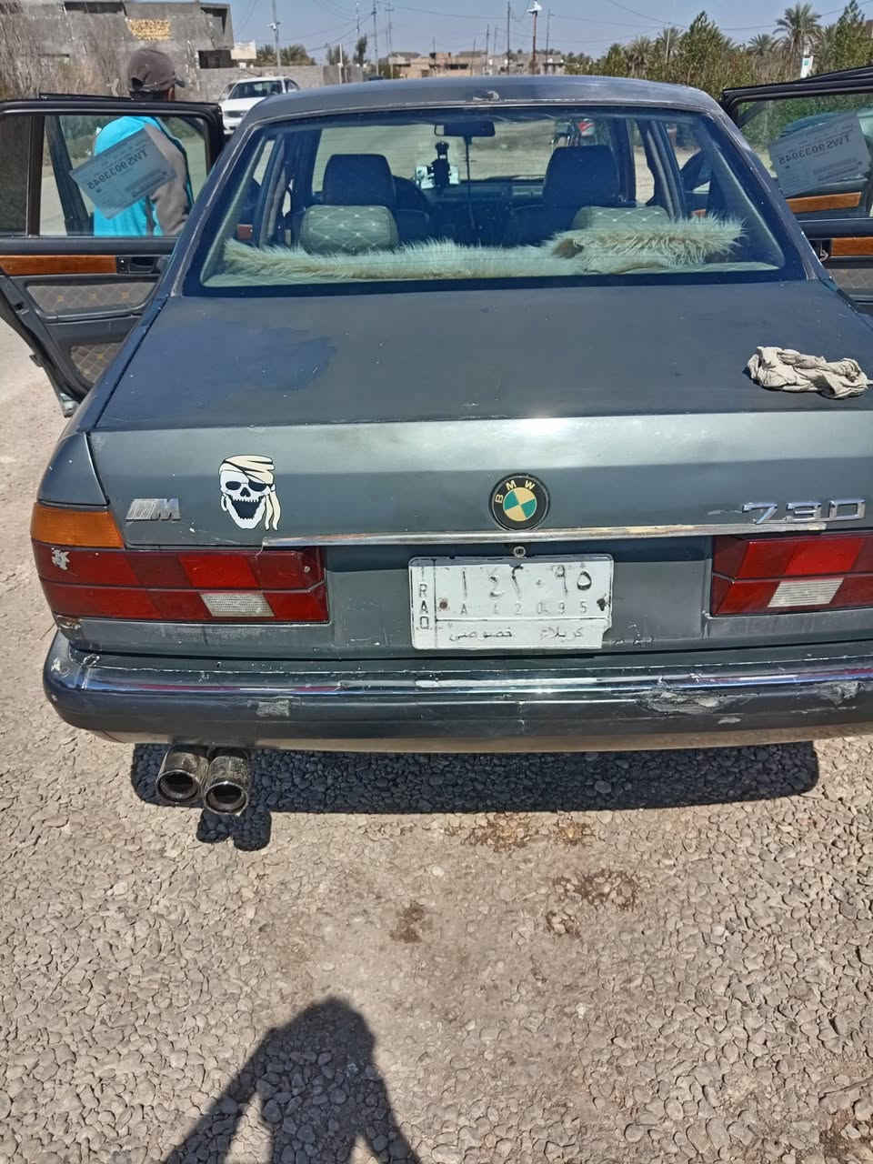 السلام عليكم BMW730السياره خير من الله نقصه بس غاز مكان السياره حله دبله سعره 42اوبيه مجال رقمه كربله راعيه دبله الشراي يتصل ***********

