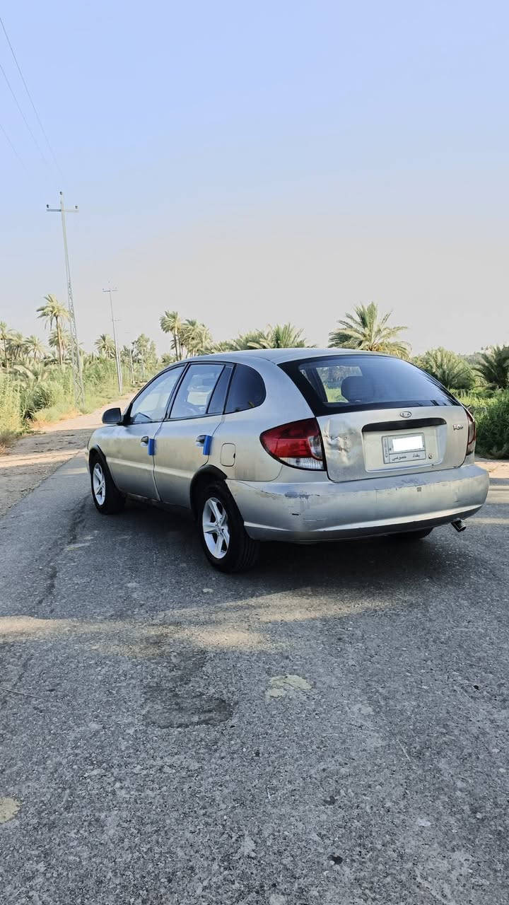 كيا ريو 2004.

رقم بغداد. وتحويل مباشر 

كير اوتماتيك. كير ومحرك كارتون. 

تبريد شغال.  تخم تاير جديد. ويل كب 

كهربائيات جاهزه. دواخل. نضاف. 

السعر 34. العنوان كربلاء طويريج  ***********
