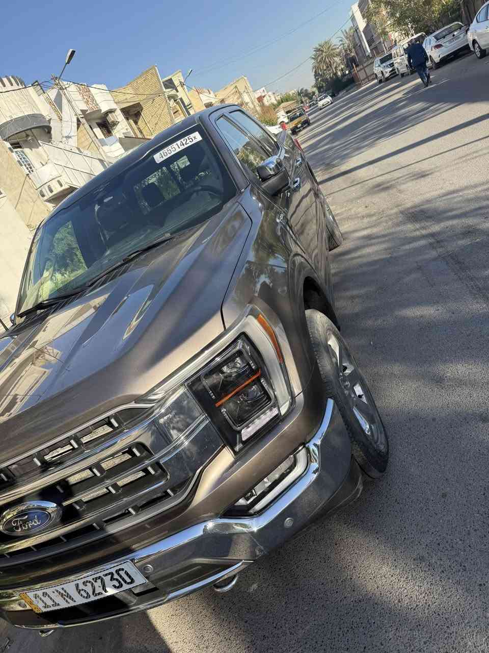 فورد اف ١٥٠ لاريت ٢٣ هايبرد
السياره بحالة الوكالة
ماشية ٨٠٠٠ ميل جبتهه وهسه ١٢ الف
مواصفات اللاريت معروفة عدا فتحة السقف
الحادث اول صوره وتم تبديل الباب وصبغه 
الشراي يدز واتس اب 
***********
مكلف بالنشر
