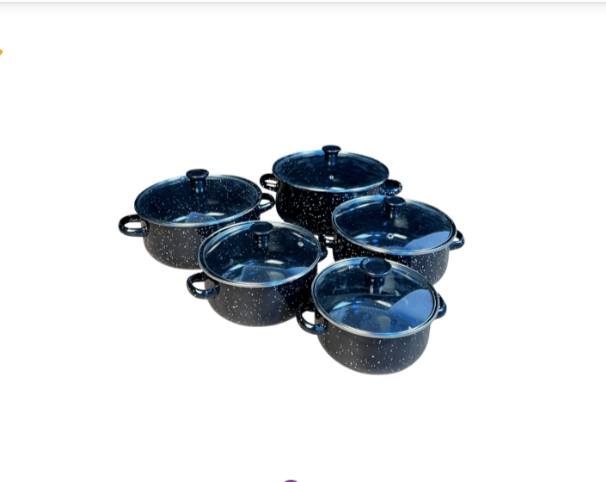 طقم قدور مينا أسود مرقط فاخر 🍲✨
مصنوع من خامة المينا عالية الجودة، يجمع بين المتانة والشكل الأنيق ليمنح مطبخك لمسة عصرية مميزة. الطقم مكوّن من 5 قدور بأحجام مختلفة تناسب جميع أنواع الطبخ اليومي، مع أغطية عملية ومقابض مريحة للاستخدام.السعر 30 ألف توصيل جميع محافظات العراق للطلب والاستفسار مراسله الصفحه


**إذا كنت صاحب هذا الإعلان وتريد حذفه لأي سبب، رجاءا أرسل رسالة إلى الدعم الفني**