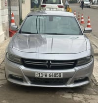 دوج جارجر موديل 2018 كلين تايتل SXT ضرر سيارة الدعامة الاماية فقط والب...