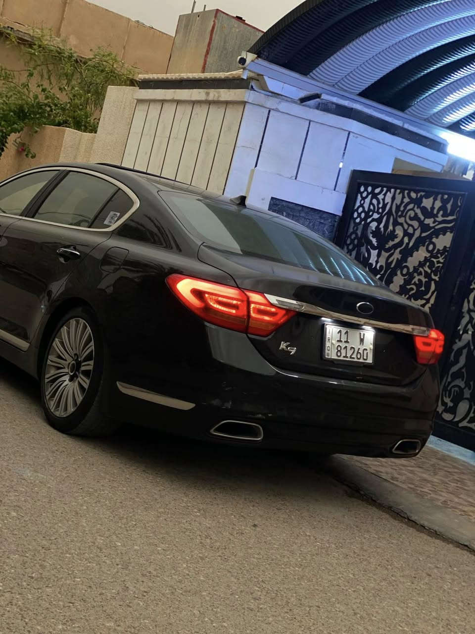 السلام عليكم
كيا 
K9
2014
بغداد الجديد بأسمي 
المواصفات 
فتحة 
داتا شو 
كامرات 4
نقطة عمياء
رادار 
5بردات
كير كوبرا 
صندوق كهرباء
ومواصفات هواي بعد
صدر 90‎%‎
تايرات جدد
ماشية 151الف وقابل للزيادة
نقصها فقط بوليش
تحويل مباشر 
السعر 145
مكانها الانبار الخالدية 
غير متواجد على الفيس
للاستفسار 
***********
