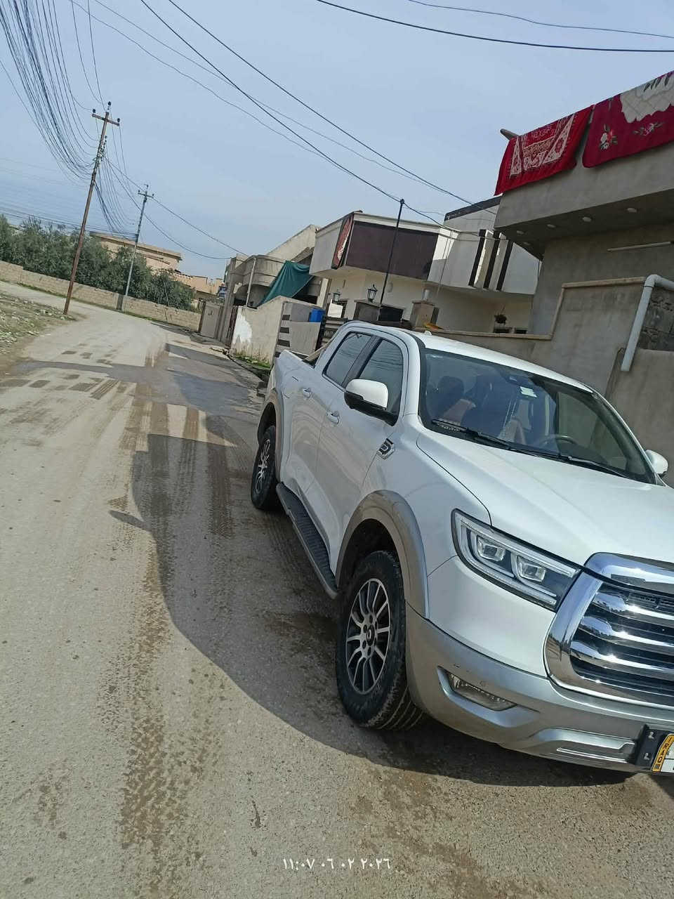 للبيع
بيك اب گريت وول باور 2021 
رقم نينوى (  ) تحويل ثاني يوم
اعلى فئة مواصفات ( Luxury 

محرك 4 سلندر حجم 2000 توربو بانزين 196 حصان 
گير اوتوماتيك الماني ZF ( 8 نمر )
السيارة اعلى فئة مواصفات  ( Luxury ) مواصفاتها جداا كثيرة راح اذكر جزء منها ( شاشة كبيرة نڤيكيشن ، ٤ كاميرات ، نقاط عمياء ، رادارات ، حساسات امامي و خلفي ، بصمة ، تشغيل عن بعد ، دفع رباعي دبل اكسل، ديفلوك ، ٣ انظمة قيادة ، تبريد قطعتين ثلج ، كشنات جلد نابا و الامامية كهرباء ، سيمي اوتو بارك ، لايتات عدسات زينون ، اوتو هولد ، درج خلفي، سلايد روف ، شاحن وايرليس، تدفئة كشنات و ستيرن ... الخ )

للإستفسار الاتصال على الرقم.. ***********.....‏‪***********0‬‏
