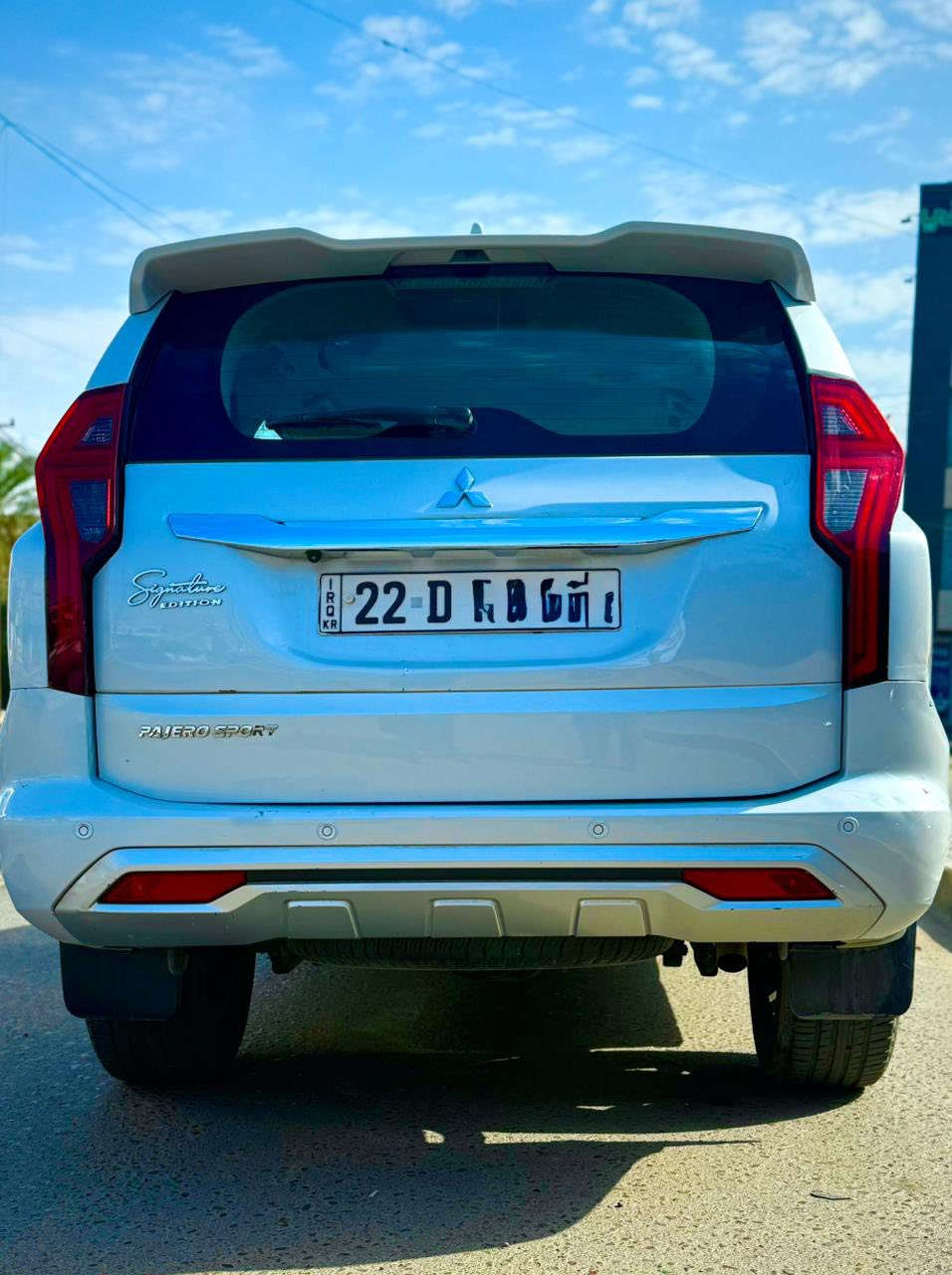 باجيرو سبورت 2020 خليجي
مكفوله فول موصفات
ماشيه 50 الف 
فتحة سقف 
تحكم ستيرن 
شاشه كبيره 
حساسات امامي خلفي 
مري شفط 
بصمة 
وهذا رقم تليفوني 
*********** 

عارضه 215
