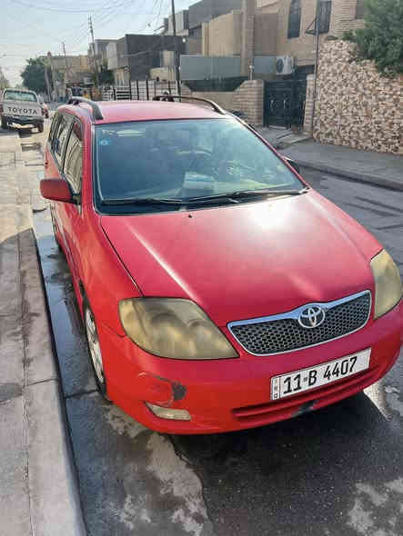 كورلا بيكاتشو 2005 ستيشن وارد ياباني تجي محورة ستيرن يمنه تحوير مرتب بلخارج
عليها رقم مميز بغداد 
سنوية وهزه جديدة لل30 تحويل مباشر باسمي 
كير مكينه خير من الله ترايك للبصره 
محرك 2000 اكبر محرك بلكورلا 
مصبوغة عام اكفلك شاصي لغود قماره وكص 
مكان السياره بغداد بيها ملاحضات بصيطه وتعديلات متكلف 
ابيعها كاملة مع الرقم بس الرقم سعره 35 الى 40 ورقه وسئل وشوف 
رايدها ب70 وبيها مجال
لتفيدة يتصل او يراسلني وميكون خاطرة الة طيب 
***********
