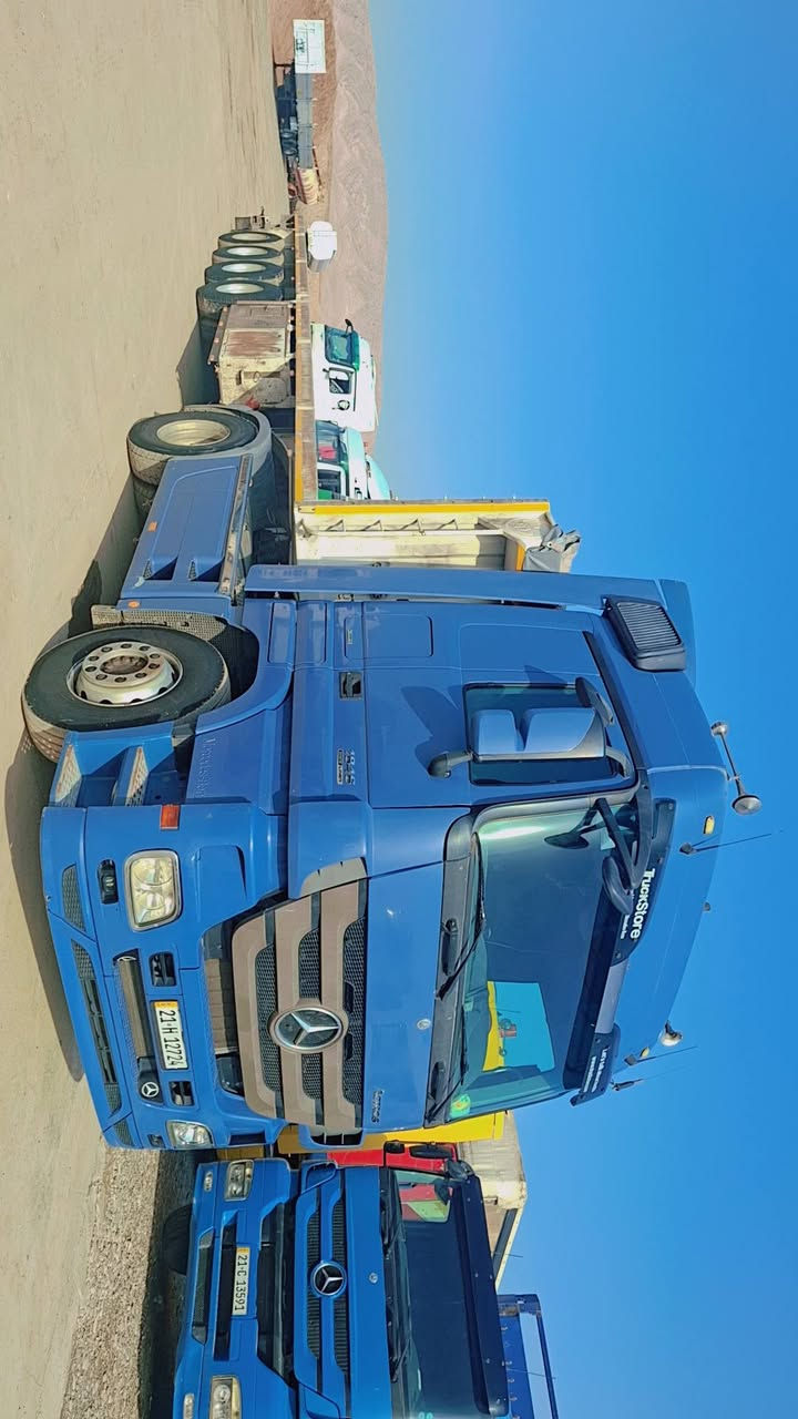 بسم الله الرحمن الرحيم 
النوع السياره . مارسدس اكتروز تاك ويل دبل قماره تريله فلات  4 محور دبل تاير 
موديل  2012. حجم محرك .18.46
مواصفات . تبريد . ريتايدر.5 طقات .  ثلاجه . داخل . توماتيك عرجه . محور قصير 
عربانه 4 محور شاكر حداد . موديل 2021 . طخم تاير 
كير محرك اكسن قماره شاصي . صبغ مكفول كفاله عامه . شرط 
رقم سنويه جديد تحويل مباشر . رقم سليمانيه 
السعر 615 . معا مجال 
عنوان معرض هوار . طريق دهوك موصل جمبور . عميريه 
***********
***********
