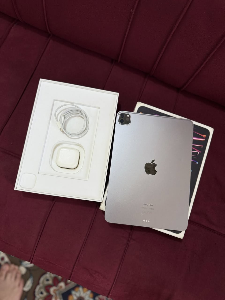 ———أيباد برو M2
جهاز نضافه 95/100

البطاريه88/100🔋

الذاكره 256🎛️

سعر 750 

📍الموقع النجف الاشرف 

اتصال او واتساب☎️

 ***********

غير متواجد عل فيس
