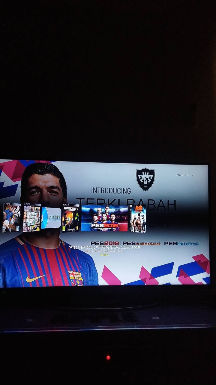 🔴بلاي 3 سليم للبيع
Mflachia m3amra li jeux. Fiha 2 manette, wahda ourigin wahda copie. 
Etat 9.5/10. 
120GB
 
Les jeux:
   *Fifa 19
   *Pes 2022
   *Pes 2018
   *Fifa street 
   *Blur
   *Minecraft 
   *Tekken 6
بريفي ولا عيط في نيمرو نتفاهمو فسومة بإذن الله تساعدك ❤️ 
🟡ملاحظة : نبيع برك مانبدلش 

المكان : ولاية قالمة 24

🔵Numéro de téléphone : 0663326005


**إذا كنت صاحب هذا الإعلان وتريد حذفه لأي سبب، رجاءا أرسل رسالة إلى الدعم الفني**