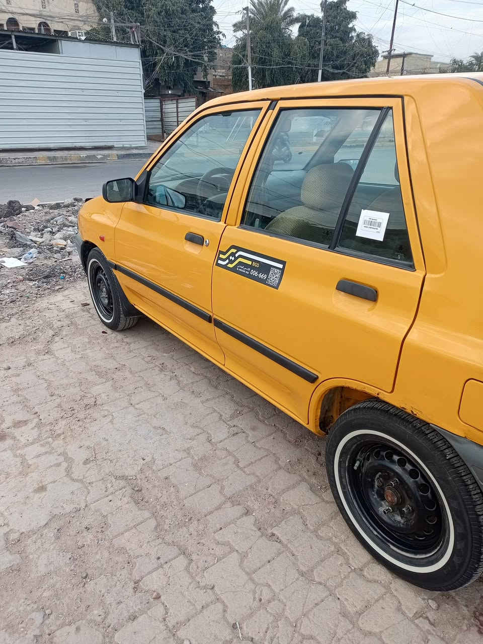 السلام عليكم
سايبه موديل2020
مكفوله كفاله عامه 
رقم بغداد باسمي 
العنوان بغداد مدينه الصدر
رقمي ***********
السعر 56
