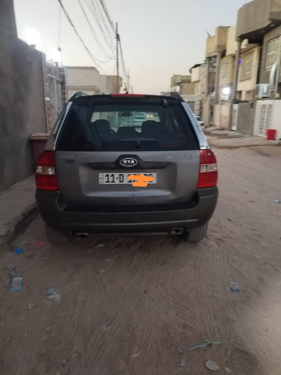 كيا سبورتج 2006 وارد أمريكي محرك 2700 تخم تاير تبريد تدفئه كهربائيات كله شغال سياره ماعايزه شي خير رقم انكليزي بأسمي سنويه لغايه 2029من الله السعر 85 وبيها مجال مكاني النجف غير متواجد على الفيس ***********
