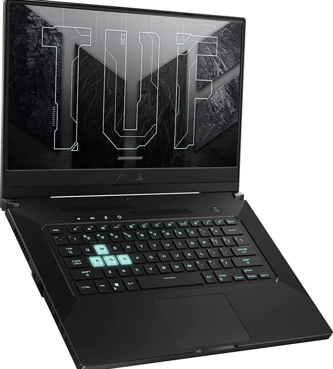 السلام عليكم
لابتوب مستخدم للبيع 

الاسم (النوع) :      ASUS TUF Dash F15 FX516PE
حجم الشاشة : 15.6inch  
نوع الشاشة : IPS
الدقة : Full HD (1920x1080)
الهرتزية : 144Hz
كرت الشاشة :     
NVIDIA GeForce RTX 3050 Ti Laptop (4GB GDDR6)
المعالج :     Intel Core i5-11300H (4Cores/8Threads) 
الرام :     8GB DDR4 3200MHz (قابل للترقية)
التخزين : 512GB NVMe SSD
الوزن : 2kg تقريباً
الملحقات : 
١- كيبل البور الاصلي مالته
٢- قاعدة تبريد Havit Gamenote F2081 اربعة مراوح 
٣- ماوس عادي
٤- ماوس باد

الجهاز مشتريه ٢٠٢١ و هو اصدار ٢٠٢١ بس الجهاز شبه جديد تم استخدامه لفترة كم شهر بالعاب خفيفة + يوتيوب و انترك بدون استخدام .

النظافة مثل ما موضح بالصور

المكان : بغداد 
السعر : ٧٥٠ الف 

للتواصل و الاستفسار خاص او واتساب متواجد دائماً ***********
