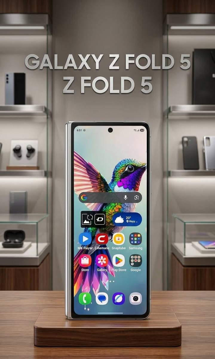 السلام عليكم للبيع سامسونگ كلكسي zفولد 5
المواصفات...
* 512 جيجابايت ذاكرة تخزين داخلية مع 12 جيجابايت رام.
 * نسخة الشرق الأوسط الأصلية التي تدعم شريحتين اتصال (Dual SIM).
 * الجهاز بحالة الوكالة ، لم يسبق فتحه أو تبديل أي قطعة داخلية فيه.
 * مقاومة كاملة للماء بمعيار IPX8 (وتر بروف) لضمان سلامة القطع الداخلية.
 * معالج Snapdragon 8 Gen 2 For Galaxy بمعمارية 4 نانومتر.
 * شاشة داخلية قابلة للطي بحجم 7.6 بوصة Dynamic AMOLED 2X بتردد 120Hz.
 * شاشة خارجية بحجم 6.2 بوصة محمية بطبقة Gorilla Glass Victus 2 بتردد 120Hz.
 * كاميرا خلفية ثلاثية: رئيسية 50MP، تقريب 10MP (3x)، وزاوية واسعة 12MP.
 * تصوير فيديو بدقة 8K وكاميرا سيلفي تحت الشاشة وكاميرا على الغطاء.
 * بطارية بسعة 4400 مللي أمبير تدعم الشحن السريع واللاسلكي.
 * مفصل متطور يغلق تماماً (Zero Gap) لضمان عدم وجود فراغ بين الشاشات.
 * هيكل متين من الألمنيوم المطور (Armor Aluminum) ونظافة خارجية 100%.
 * دعم كامل لميزات الذكاء الاصطناعي Galaxy AI وقلم S Pen.
* السعر 895 الف وبيه مجال بسيط
* مكاني بابل الحله لا يوجد توصيل


**إذا كنت صاحب هذا الإعلان وتريد حذفه لأي سبب، رجاءا أرسل رسالة إلى الدعم الفني**