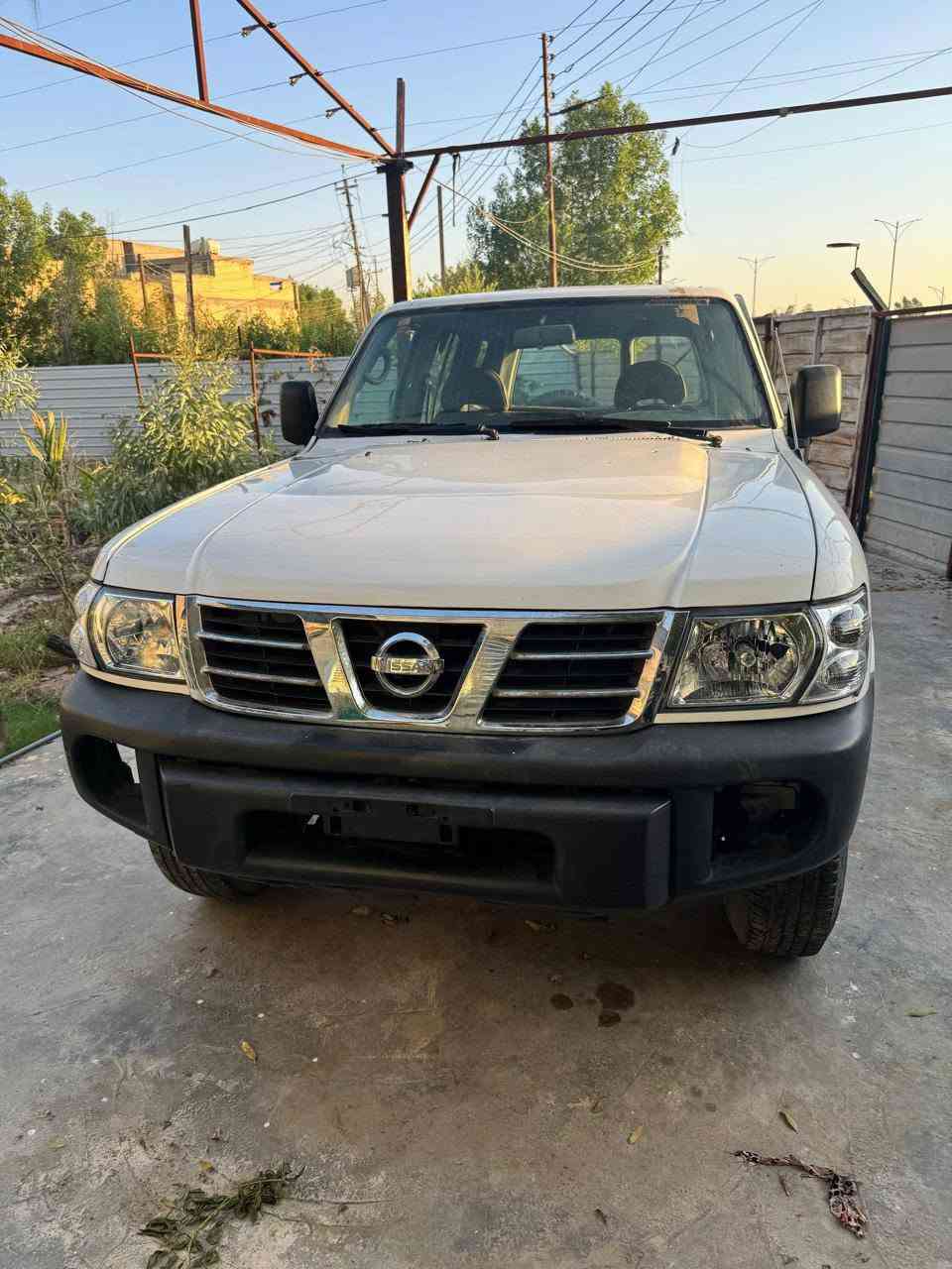 سلام عليكم نيسان باترول 2002 مال مزاد مكانها بغداد الشعب السعر 8مليون ***********
